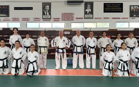 Taekwondocular İskoçya’ya hazırlanıyor