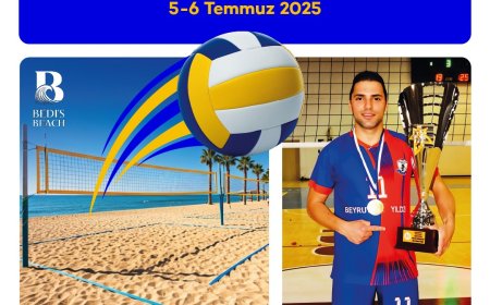 5. Osman Çetintaş Bedi’s Plaj Voleybol Turnuvası yapılıyor