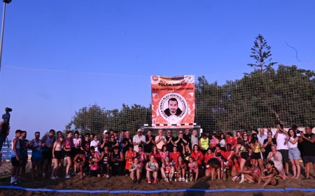 Tolga Kınacı Plaj hentbol şampiyonası tamamlandı