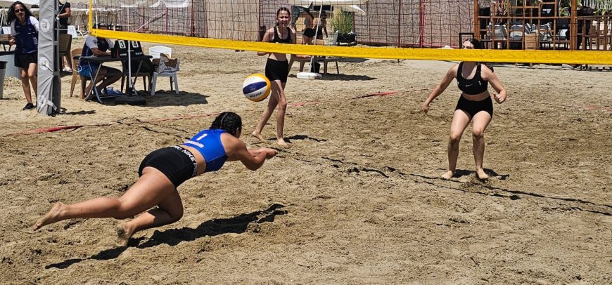 3. Şampiyon Melekler Plaj Voleybol Ligi’nde 5. gün tamamlandı