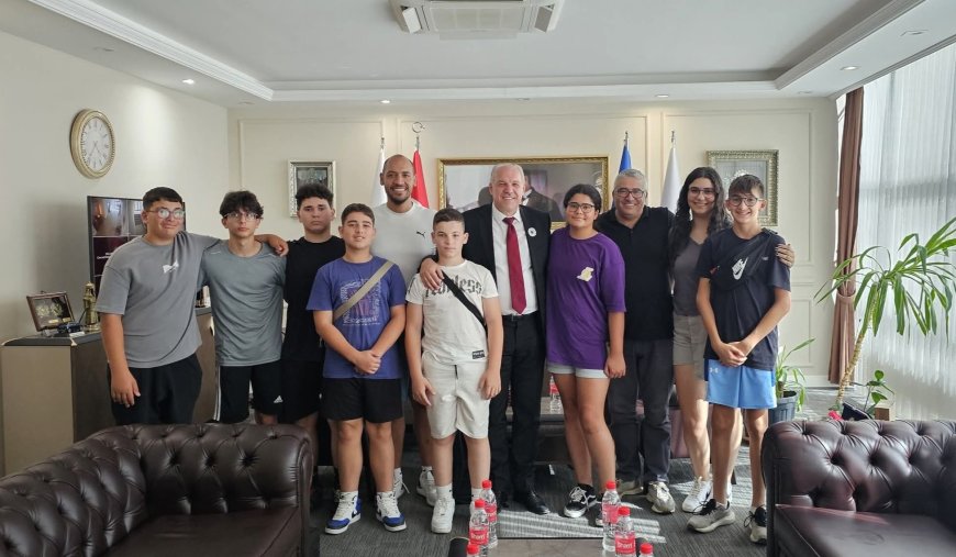 Bakan Damka'dan KKTC'li sporculara sıcak karşılama; Kosova'da basketbol ve dostluk buluşması