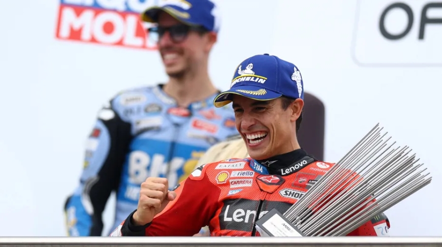 MotoGP Almanya Grand Prix'sinde zafer Marquez'in