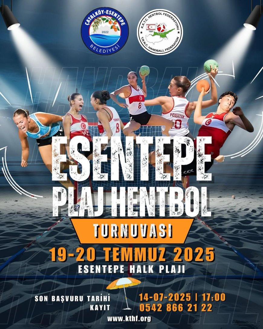 Plaj hentbol heyecanı Esentepe’de yaşanacak