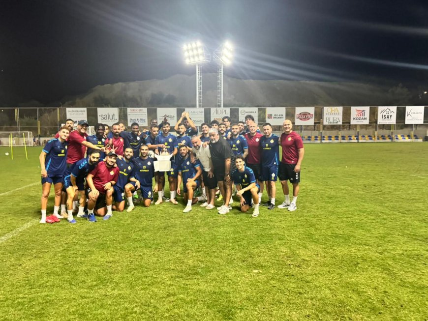 Doğan 'da pastalı kutlama