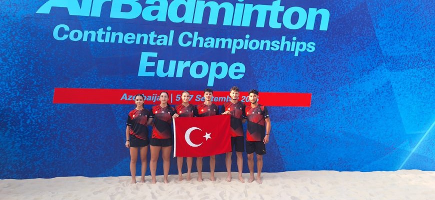 Türkiye Erkek Air Badminton Milli Takımı çeyrek finalde