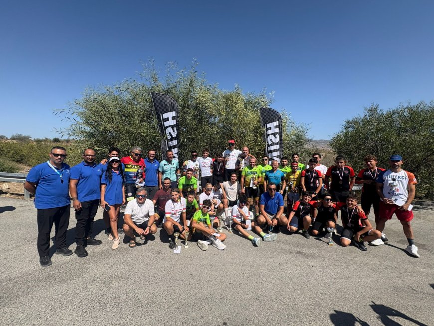 Pedallar Lefkoşa Çevre Yolun’da döndü, Yol bisiklet Şampiyonası yapıldı