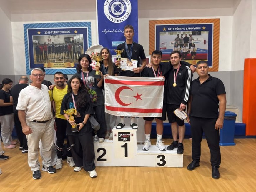 KKTC sporcularından Türkiye Kempo'da büyük başarı