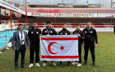 KKTC Güreşi engel tanımıyor