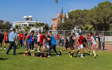 Çetinkaya-Gönyeli U17 maçıyla ilgili disiplin sevkleri açıklandı; 10 futbolcu 1 yönetici 1 antrenör