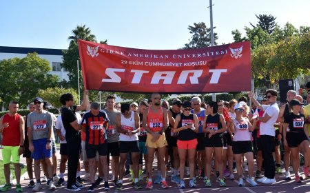 “29 Ekim Cumhuriyet Bayramı Yol Koşusu” yapıldı