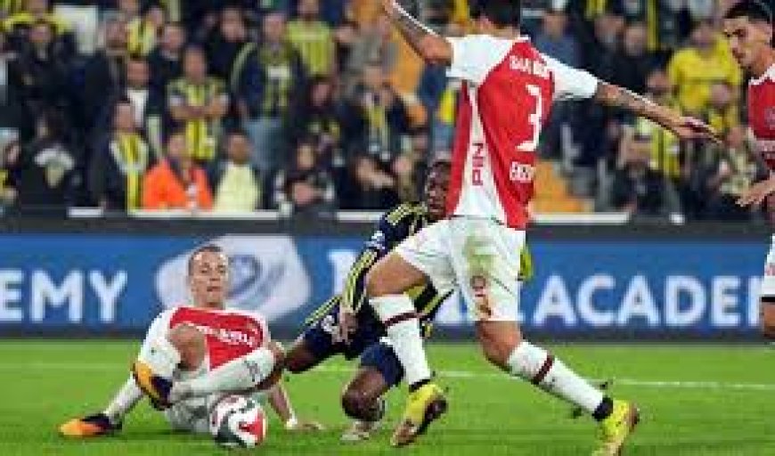 Fenerbahçe ilk yarı attı ikinci yarı durdu: 2-1