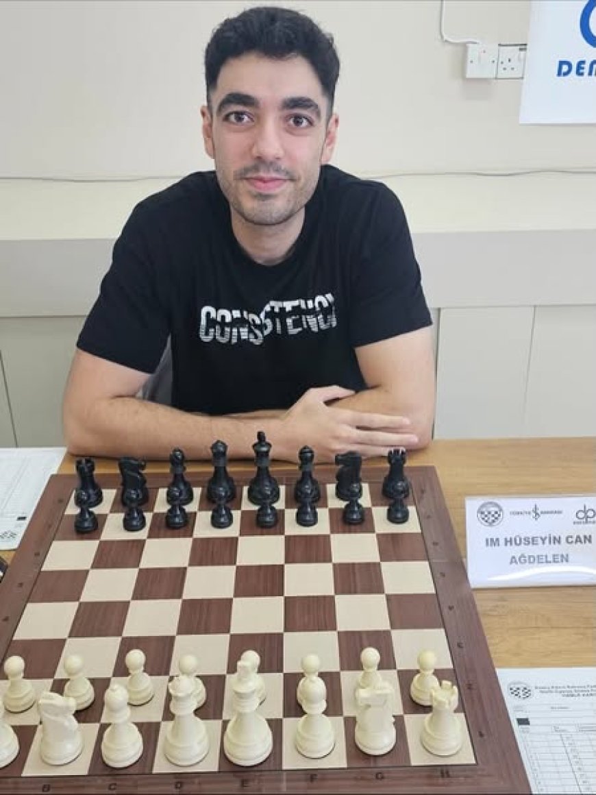 Satrancın şampiyonu Hüseyin Can Ağdelen