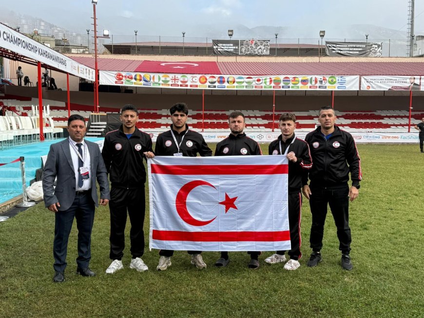 KKTC Güreşi engel tanımıyor