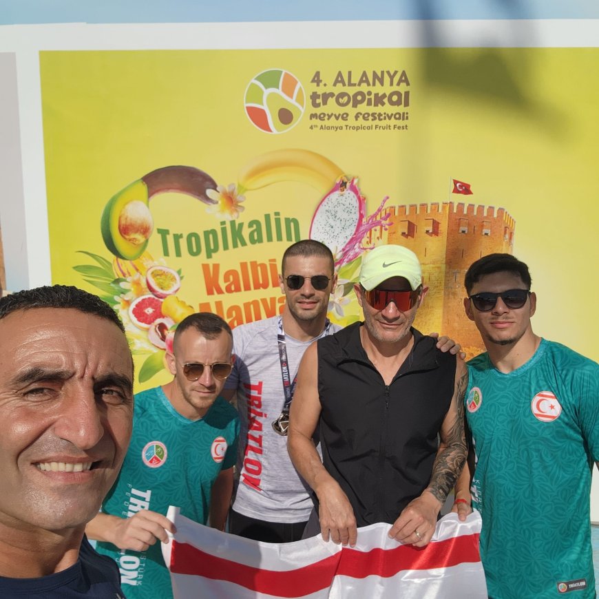 Triatletlerimiz Alanya Triatlonunda başarılı oldu